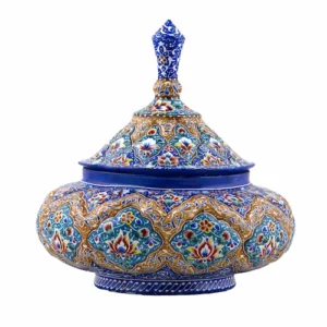 Persian Meenakari Bowl – Persian Decorative Handcrafted Glory
