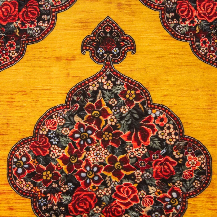 Persian Velvet Cushions & Tablecloth Set