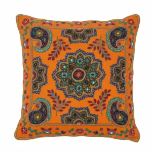 Traditional Persian Cushions – Handstitched Velvet & Wool Cushions