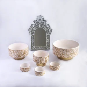 Haft Seen Decorative Set: Nubahar Ceramic Collection