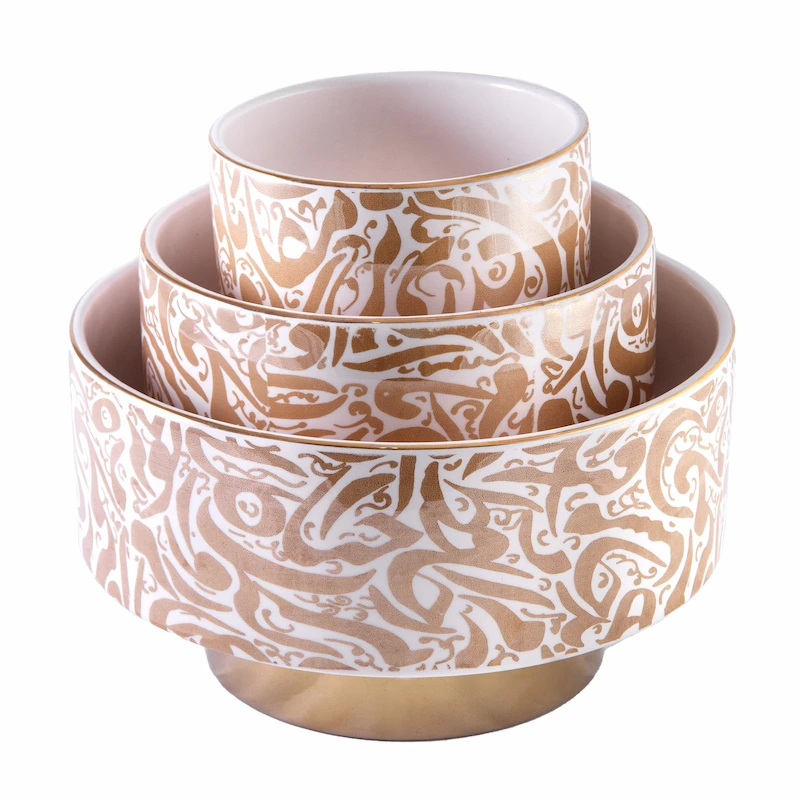 Haft Seen Decorative Set: Nubahar Ceramic Collection