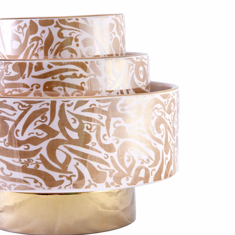 Haft Seen Decorative Set: Nubahar Ceramic Collection