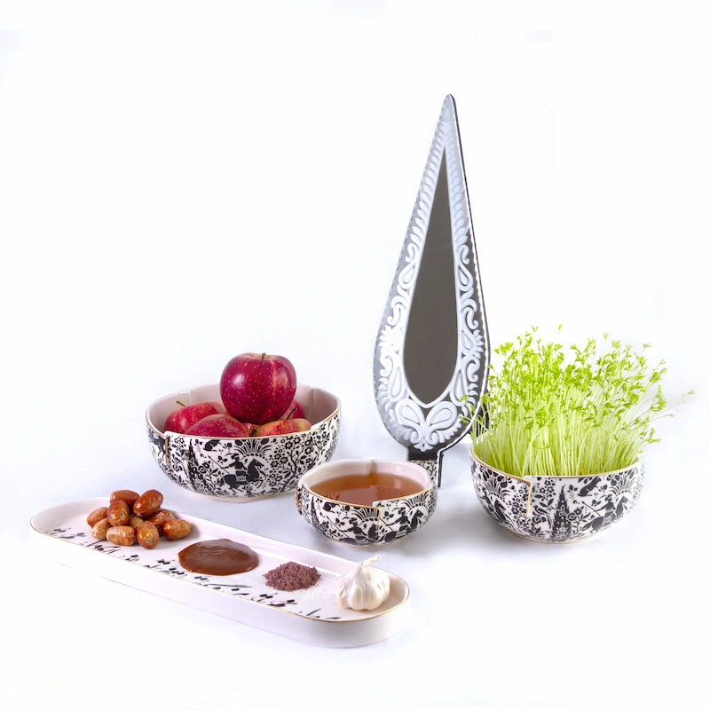 The Persian Haft Sin Set – Shahnameh Inspired Design
