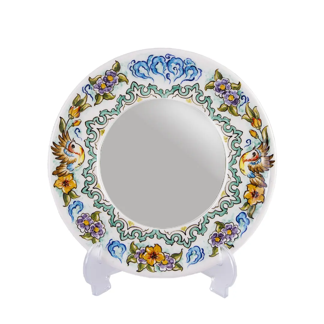 Ceramic Haft Sin Set – Hand-Painted Gol-o-Morgh Design