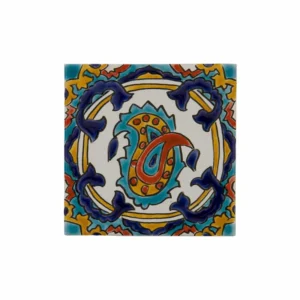 Hand-Painted Persian Tiles for Wall Decor – Traditional Ceramic Art Set