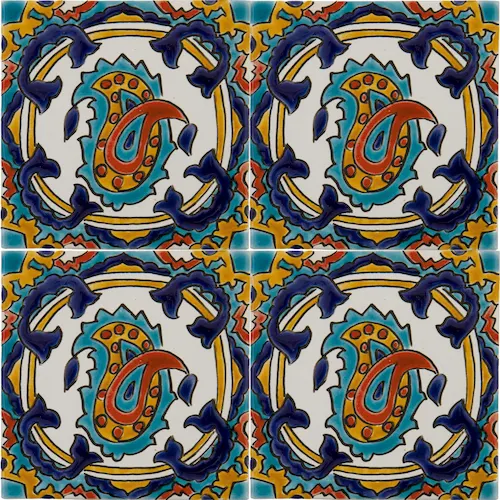 Hand-Painted Persian Tiles for Wall Decor – Traditional Ceramic Art Set
