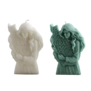 Handcrafted Persian Candel – Artisanal Iran Girl Candle