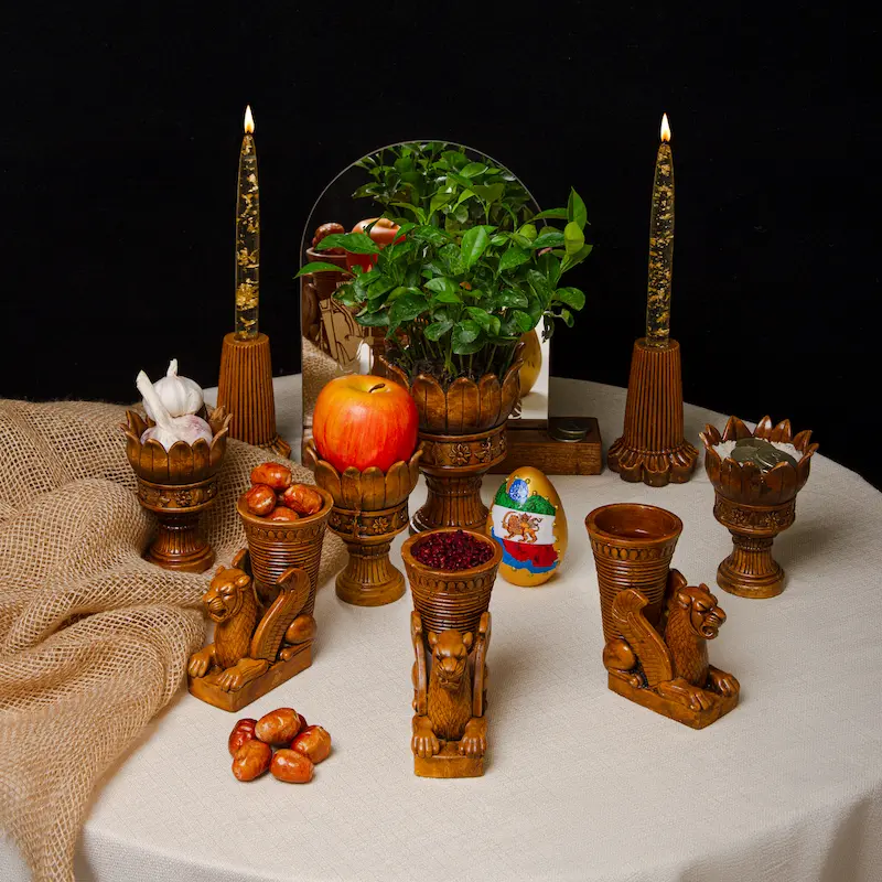 Persepolis HaftSin Set - Nowruz Persian Decorative Tableware