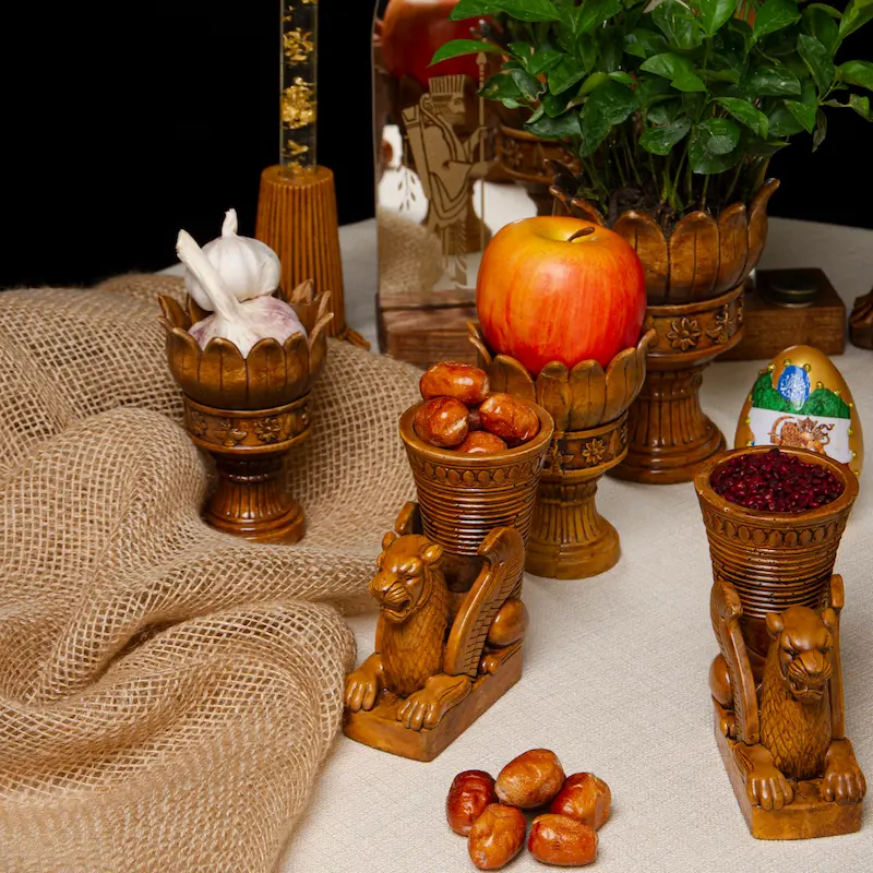 Persepolis HaftSin Set - Nowruz Persian Decorative Tableware