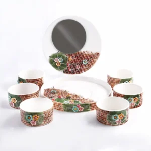 Persian Haft Seen Set – Handcrafted Ceramic Nowruz Table Décor