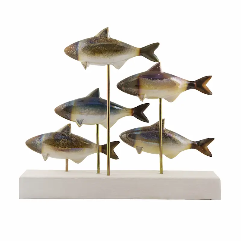 Persian Home Decor Art Stand – Kooli Fish Assembly Kit-01