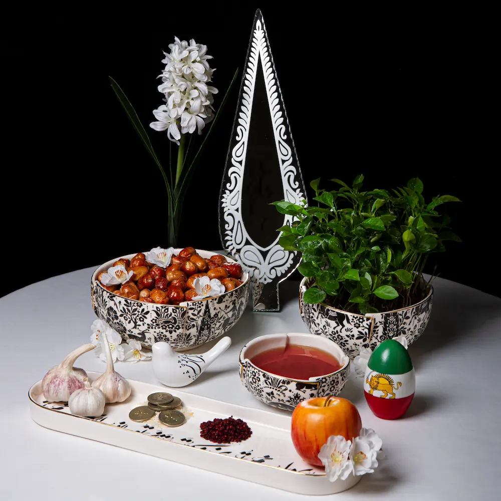 The Persian Haft Sin Set – Shahnameh Inspired Design