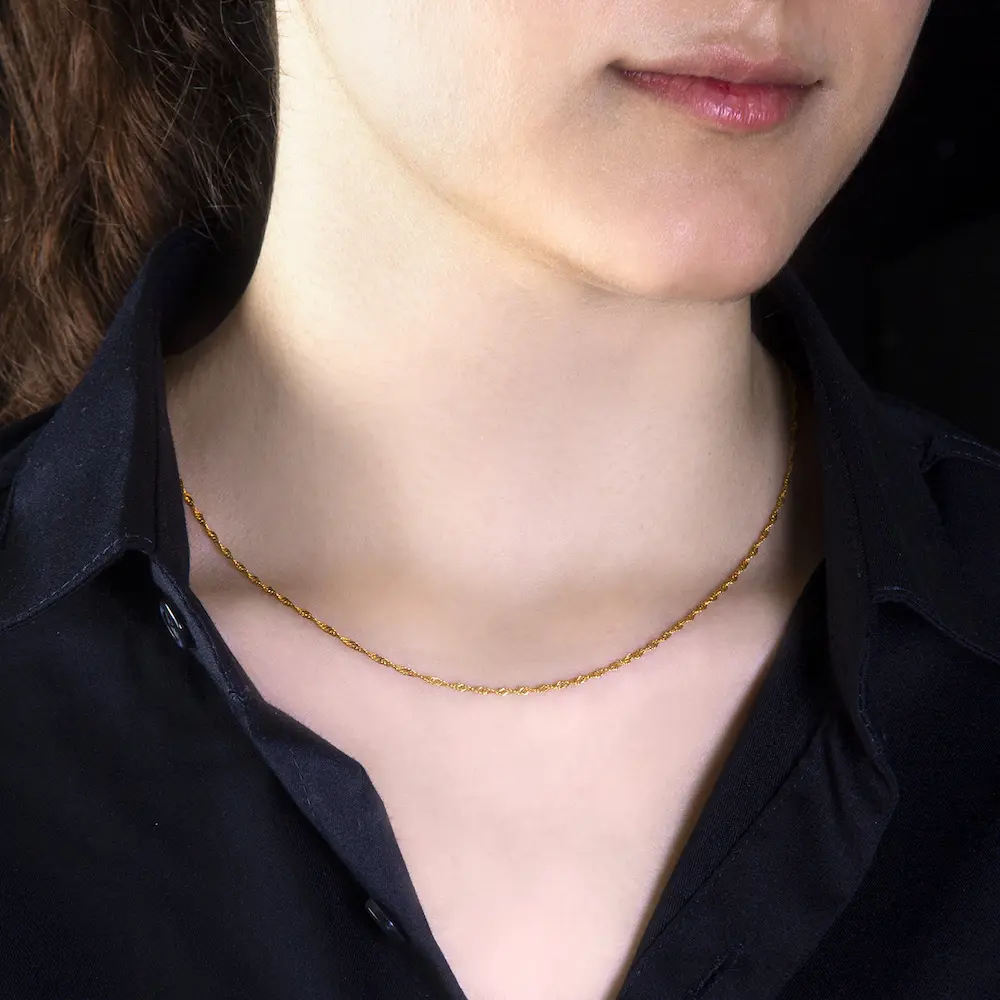 Classic Disco Chain | 18K Gold Persian Necklace