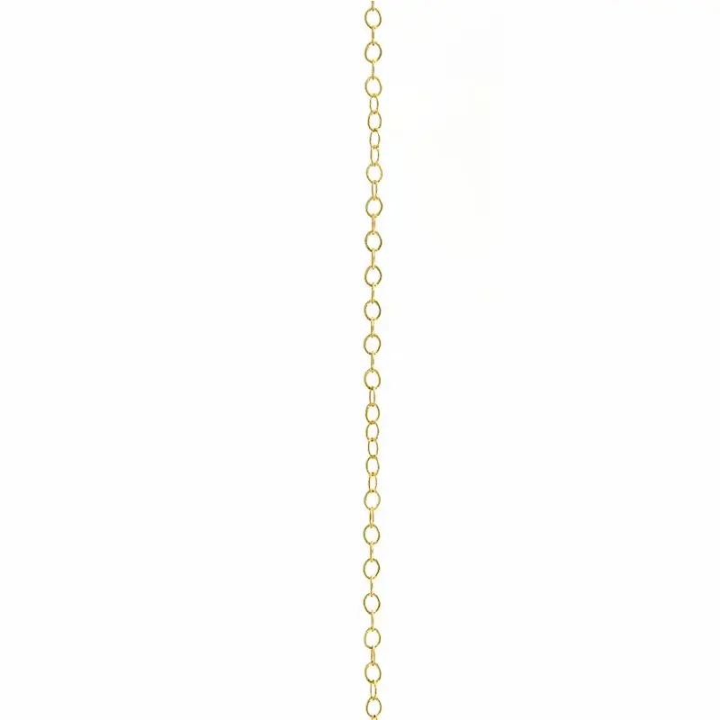 Classic Flaming Chain – 18K Gold Persian Necklace