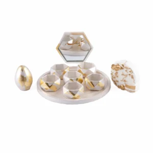 Golden Persian Mini Haft Sin Set – Persian Nowruz Table