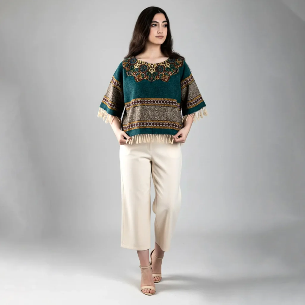 Persian Ghalamkar Clothing Blouse – Handcrafted Persian Women’s Clothing