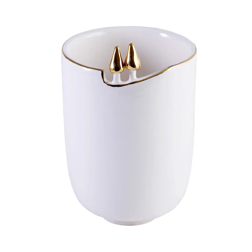 Persian Haft Sin Set with Cypress Design and Rumi Poetry