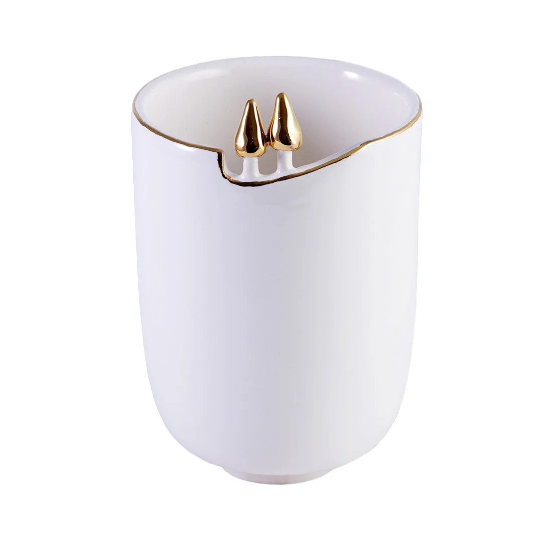 Persian Haft Sin Set with Cypress Design and Rumi Poetry