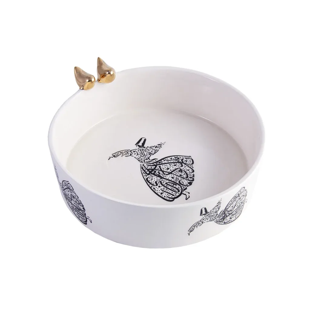 Persian Haftsin Set with Sama Dance & Calligraphy Design