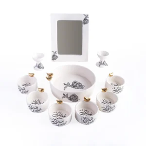 Persian Haftsin Set with Sama Dance & Calligraphy Design