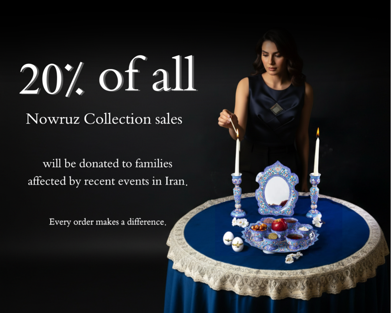 20% of Nowruz Collection Sales Donated