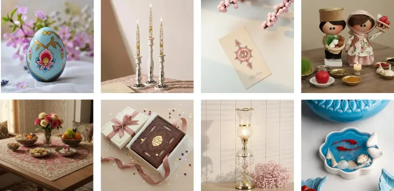 Nowruz Table Decoration Meets Cultural Home Decor Handmade