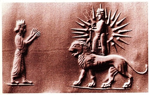 The Earliest Manifestations of the Lion and Sun Together