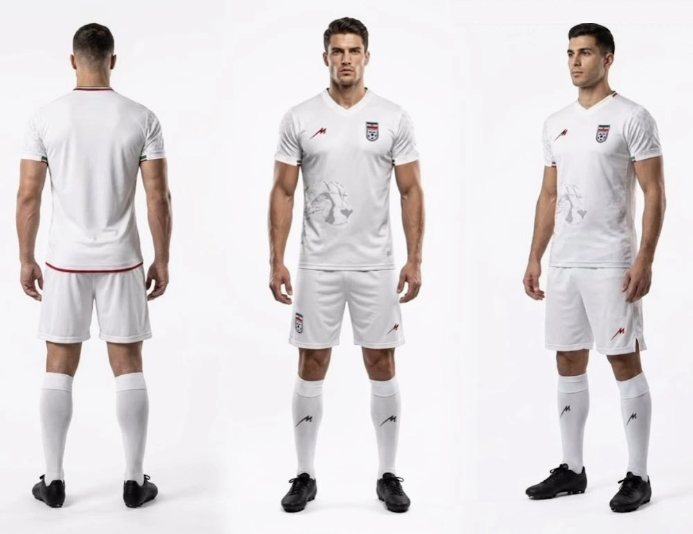 Iran footal world cup kit 2026