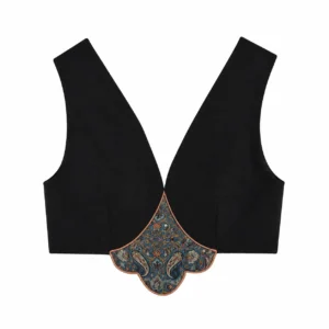 Lotus Persian Top Iranian Women’s Clothing crepe and Termeh summer style