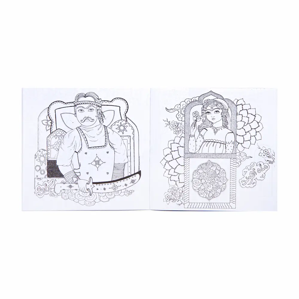 Persian Colouring Book – Shahnameh Persian Book