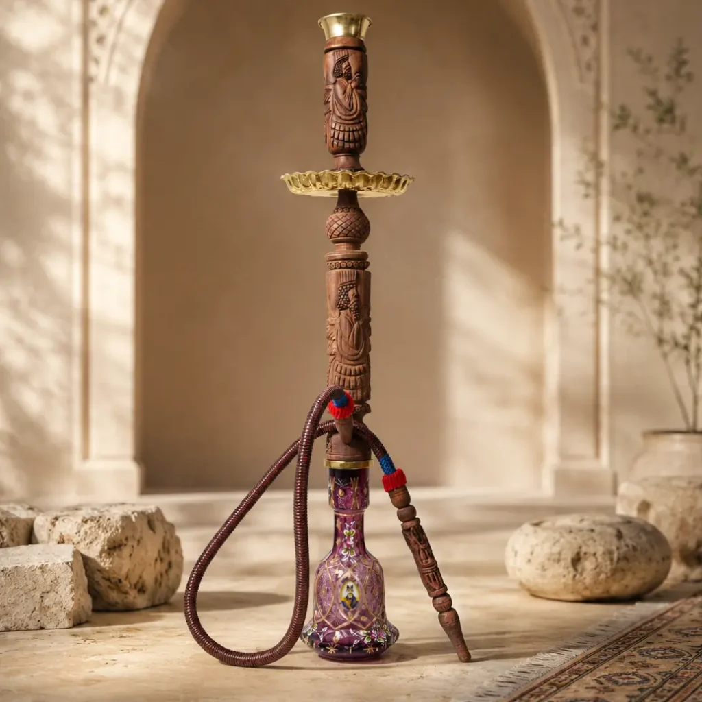 Farvahar Persian Hookah Shisha - Walnut Persian Hookah Shisha