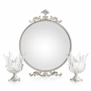 925 Silver Pichak Sofreh Aghd Mirror Set
