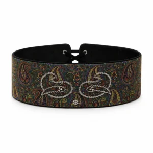 Crystal Embroidered Persian Termeh Belt