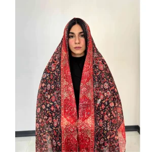Negarineh Persian Garden Silk Shawl