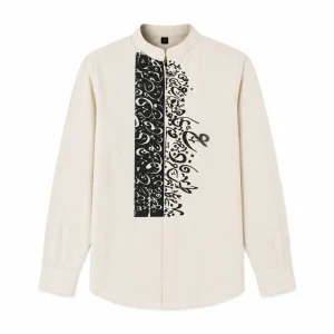 Persian Men’s Shirt Vali Calligraphy Design