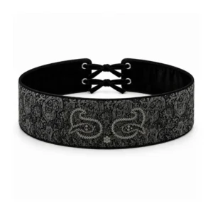 Termeh Persian Belt with Boteh Jegheh Motif
