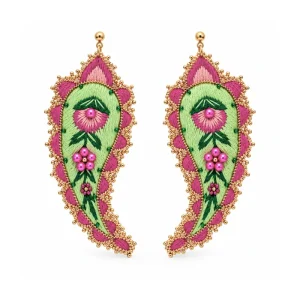 Gol Azin Handmade Persian Sarv Earrings