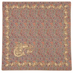 Hezar Negh Termeh Tablecloth with Hand-Embroidered Sarmeh-Douzi