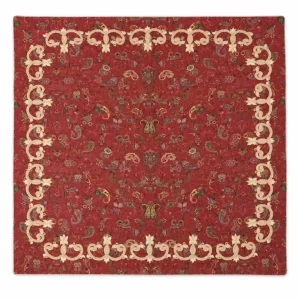 Termeh Tablecloth, Hand-Embroidered Persian Sarma-Dozi